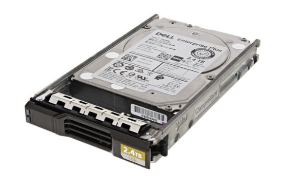 Picture of 400-AYDC Dell 2.4TB 10K RPM SAS 4KN 256MB Buffer 12GBPS 2.5 Inch Internal Hard Drive With Tray. Refurbished.