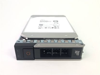 Picture of 400-BEHX Dell 14TB 7.2K RPM SATA 6GBPS 512E 3.5Inch Form Factor Hot-plug Hard Drive With Tray For 14G Poweredge Server. Brand New.