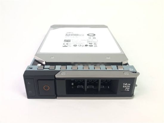 Picture of 400-BEHX Dell 14TB 7.2K RPM SATA 6GBPS 512E 3.5Inch Form Factor Hot-plug Hard Drive With Tray For 14G Poweredge Server. Brand New.