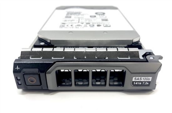 Picture of 400-BEJZ Dell 14TB 7.2K RPM SAS 12GBPS 512e LFF HDD | Refurbished
