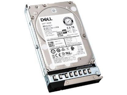 Picture of 400-BJJJ Dell 2.4TB 10K RPM SAS-12GBPS 512E 256MB 2.5inch HDD With Tray For 14G Server. Brand New 2 Years Warranty.
