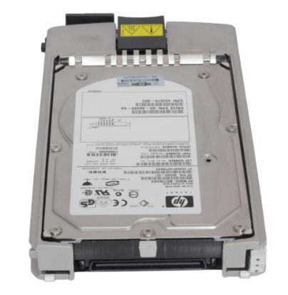 Picture of 404670-003 HP 72.8GB 10K RPM Ultra-320 SCSI 80-Pin LVD Hot Swap Internal Hard Drive With Tray | Refurbished