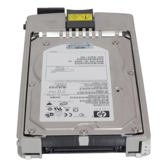 Picture of 404670-003 HP 72.8GB 10K RPM Ultra-320 SCSI 80-Pin LVD Hot Swap Internal Hard Drive With Tray | Refurbished
