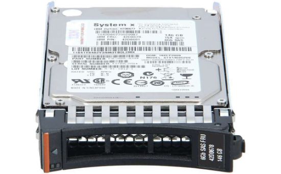 Picture of 42D0678 IBM 146GB 15K RPM SAS 6GBPS Hot Swap Hard Drive | Refurbished
