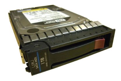 Picture of 454273-001 HP 1TB 7.2K RPM SATA 3GBPS Midline Hot Swap Hard Drive | Refurbished