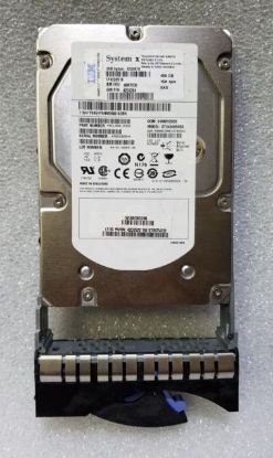 Picture of 46M7030 IBM 450GB 15K RPM 3.5Inch Hot Swap SAS-3GBPS Hard Disk Drive In Tray. New Factory Sealed 3 Years IBM Warranty.