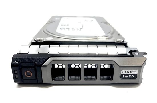 Picture of 48C7M Dell 2TB 7.2K RPM Near-Line SAS-6GBPS 3.5inch Form Factor Hot-Plug Hard Disk Drive With Tray For Poweredge And Powervault Server. Refurbished.