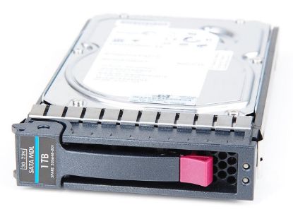 Picture of 536648-001 HP 1TB 7.2K RPM 32MB Buffer Form Factor 3.5 Inch Hot Swap Midline SATA Hard Drive In Tray. Refurbished.