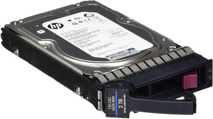 Picture of 601778-002 HPE 2TB 7.2K RPM SATA 3GBPS 3.5 Inches Midline Hard Drive With Tray. New Factory Sealed 3 Years HPE Warranty.