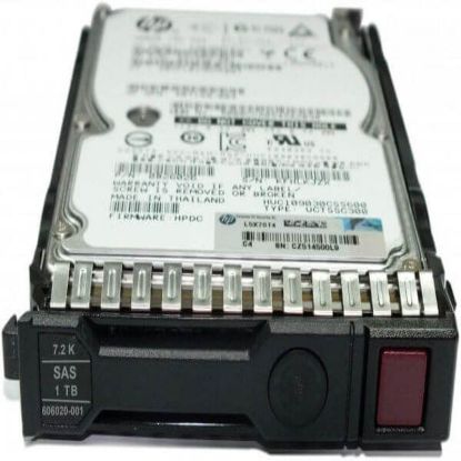 Picture of 605835-B21 HPE 1TB 7.2K RPM SFF SAS-6GBPS Midline Hard Drive | Refurbished