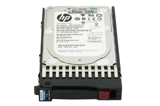 Picture of 606020-001 HPE 1TB 7.2K RPM SAS-6GBPS 2 Port Midline Hard Drive | Refurbished