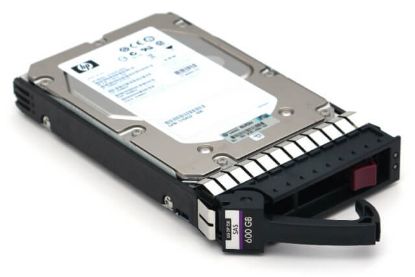 Picture of 623391-001 HP 600GB 15K RPM Form Factor 3.5 Inches SAS Hard Disk Drive. Refurbished.