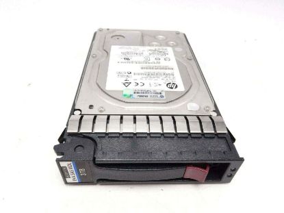 Picture of 653959-001 HPE 3TB 7.2K RPM 6GBPS SAS LFF 3.5inche SC Midline 2Port Hard Drive. New Bulk Pack.