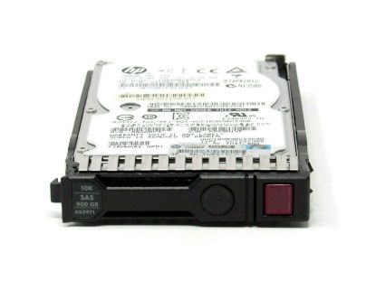 Picture of 665749-001 HPE M6625 900GB 10K RPM SAS 6GBPS 2.5inch SFF 2Port Hard Drive. New Bulk Pack.