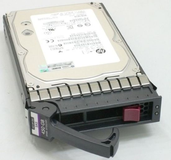 Picture of 666355-002 HP 450GB 10K RPM 2.5in SAS-6G Enterprise G4-G7 HDD. New Factory Sealed 3 Years HP Warranty.