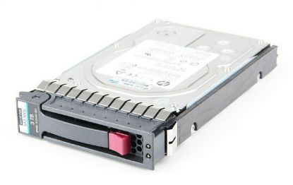 Picture of 695507-007 HPE 3TB 7.2K RPM SAS 6GBPS Dual Port Midline 3.5 inch Internal Hard Drive. Refurbished.