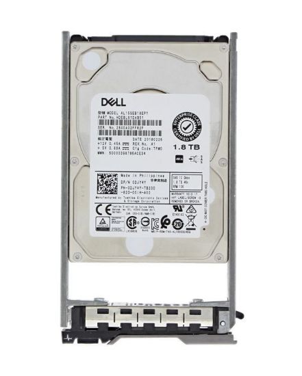 Picture of 6FV4P Dell 1.8TB 10K RPM SAS-12GBPS 512E Enterprise Hard Drive | Refurbished