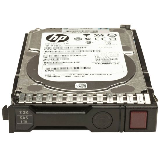 Picture of 739333-001 HP 1TB 7.2K RPM 6G SATA LFF 3.5inch SC Midline Not Hot Swap Hard Disk Drive For Gen8 Server Series. Refurbished.