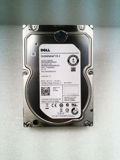Picture of 7J9RN Dell 4TB 7.2K RPM 3.5 Inch SAS-6GBPS Hard Disk Drive for PowerEdge. Refurbished.