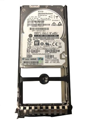Picture of 801047-001 HPE 3par Storeserv 20000 1.2TB SAS 12GBPS 10K RPM 2.5inch SFF Fips 140-2 Validated Self-Encrypting Drive (Sed) Hard Drive With Tray. Refurbished.