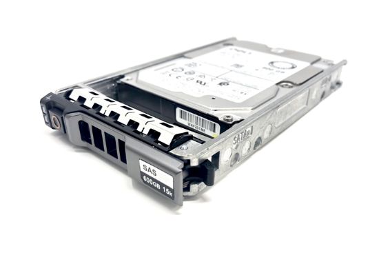 Picture of 81M5D Dell 600GB 15K RPM SAS 6GBPS 64MB Buffer 2.5inch Hot Plug Hard Drive With Tray For Poweredge Server. New Bulk Pack.