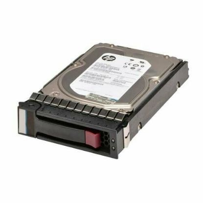 Picture of 846614-001 HPE 3TB 7.2K RPM 3.5inch LFF SAS 12GBPS Mdl SC Hot Swap Hard Drive With Tray. New Sealed Spare