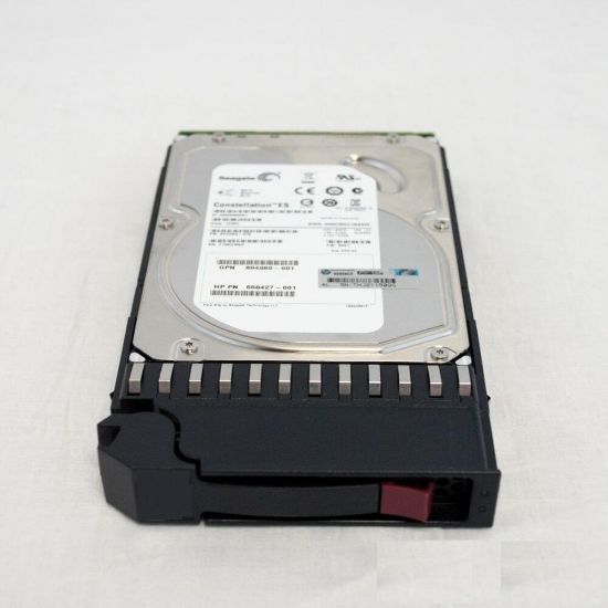Picture of 857648-S21 HPE 10TB 7.2K RPM 3.5inch SATA-6GBPS LFF SC Midline 512E Hot Swap Hard Drive With Tray. Refurbished.