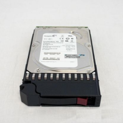 Picture of 861594-S21 HPE 8TB 7.2K RPM 3.5 Inch SATA-6GBPS LFF 512E SC Midline Hot Swap Hard Drive With Tray. New Bulk Pack.