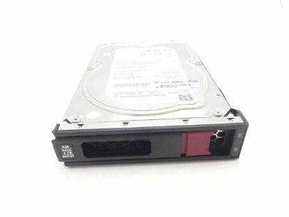 Picture of 861680-004 HPE 4TB 7.2K RPM 3.5inch LFF Digitally Signed SATA 6GBPS SC Midline Hard Drive. New Bulk Pack.
