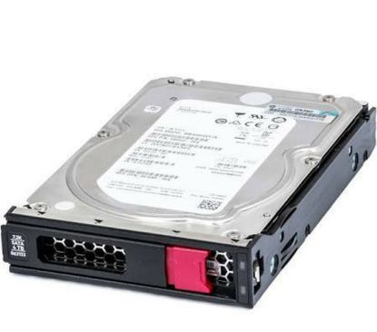 Picture of 861683-K21 HPE 4TB 7.2K RPM SATA 6GBPS 3.5inch Midline Internal Hard Drive. New Factory Sealed 3 Years HPE Warranty.