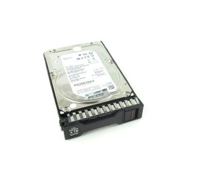 Picture of 869726-001 HPE 4TB 7.2K RPM SAS 12GBPS 3.5 inch LFF SC Midline Hard Drive With Tray. Refurbished.