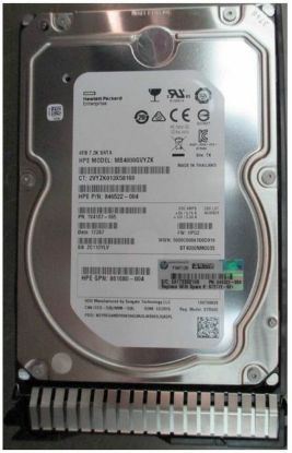 Picture of 872491-H21 HPE 4TB 7.2K RPM 3.5 Inch DS SATA-6GBPS SC Midline G9 G10 Hard Disk Drive. Brand New 3 Years Warranty