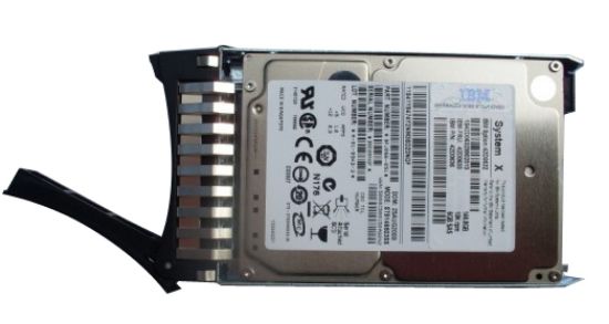Picture of 90Y8955 IBM 500GB 7.2K RPM SAS 6GBPS 2.5inch Sff G2 Hot Swap Nearline Hard Drive With Tray. New Factory Sealed 3 Years IBM Warranty.