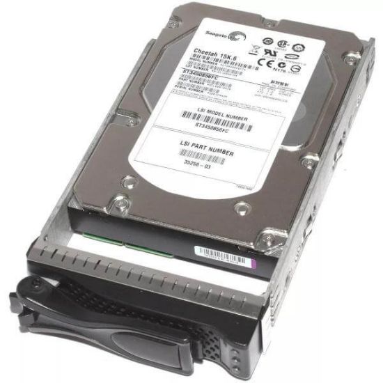 Picture of 9FM066-057 Seagate 450GB 15K RPM SAS-6GBPS 16MB Buffer 3.5inch Hard Disk Drive. Dell Equallogic. Refurbished.