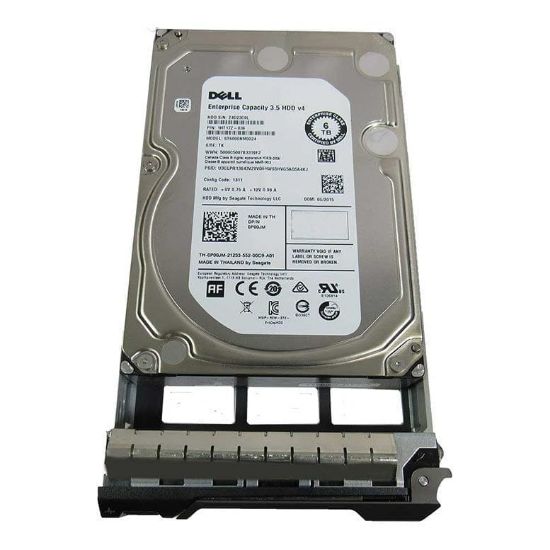 Picture of A8637902 Dell 6TB 7.2K RPM SAS-12GBPS 512E 3.5inch LFF Hard Disk Drive For Server. Refurbished.