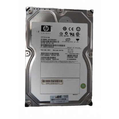 Picture of DB1000BABFF HP 1TB 7.2K RPM SAS 3GBPS 3.5 Inch Dual Port Midline Hot Swap Internal Hard Drive. Refurbished.