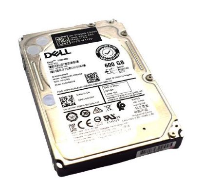 Picture of F439D Dell 600GB 10K RPM SAS 12GBPS 512N 2.5Inch SFF Hard Drive For Server. Refurbished.