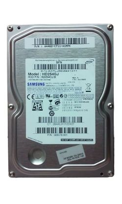 Picture of HD254GJ Samsung Spinpoint F3 Desktop Class 250GB 7.2K RPM 8MB Buffer SATA-II 3.5inch Hard Disk Drive. Refurbished.
