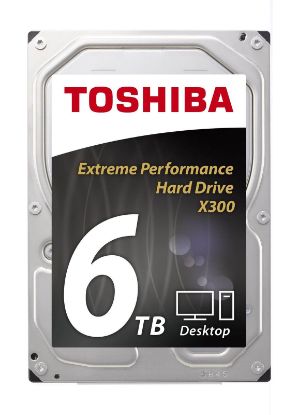 Picture of HDEPF10GEA51 Toshiba 6TB 7.2K RPM 12GBPS SAS 128MB buffer 3.5Inch Hard Disk Drive. Refurbished.