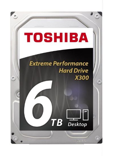 Picture of HDEPF10GEA51 Toshiba 6TB 7.2K RPM 12GBPS SAS 128MB buffer 3.5Inch Hard Disk Drive. Refurbished.
