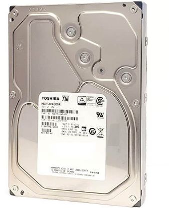 Picture of HDEPK41DAB51 Toshiba Enterprise 8TB 7200RPM SAS 12GBPS 3.5inch Hard Drive. Refurbished. Call.