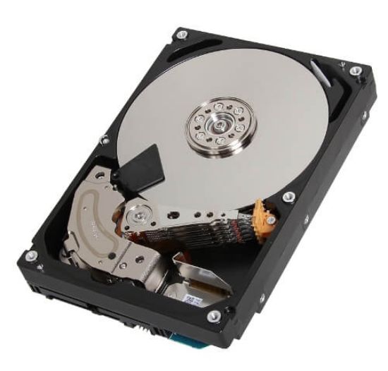 Picture of HDEPK60DAB51 Toshiba Enterprise Capacity 10TB 7.2K RPM SAS-12GBPS 256MB Buffer 4KN SIE 3.5inch Hard Disk Drive. Refurbished.