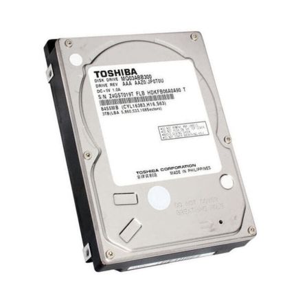 Picture of HDETR11 Toshiba 4TB 7.2K RPM 64MB Buffer SATA-6GBPS Hard Drive | New Bulk Pack