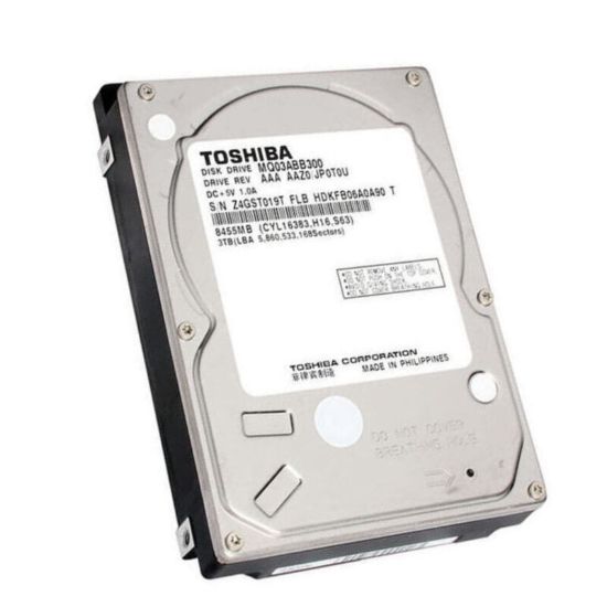 Picture of HDETR11 Toshiba 4TB 7.2K RPM 64MB Buffer SATA-6GBPS Hard Drive | New Bulk Pack