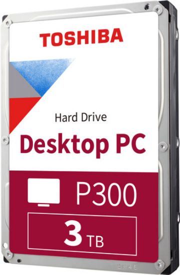 Picture of HDWD130EZSTA Toshiba P300 3TB 7200RPM SATA 6GBPS 64MB 3.5Inch Hard Drive. New Bulk Pack.