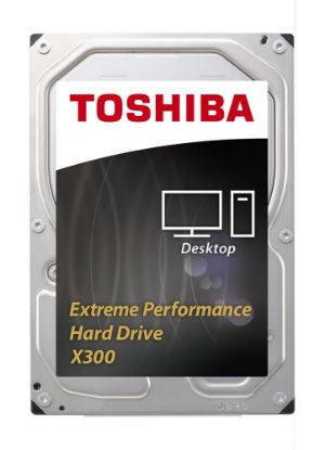 Picture of HDWE160EZSTA Toshiba X300 6TB 7200RPM SATA 6GBPS 128MB 3.5inch Hard Drive. New Factory Sealed 3 Years Toshiba Warranty.