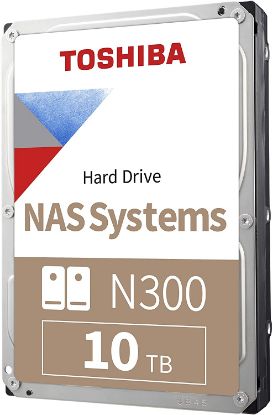 Picture of HDWG11AXZSTA Toshiba N300 NAS 10 TB 7.2K RPM 3.5 Inch SATA 6GBPS Hard Drive. New Bulk Pack. Call.