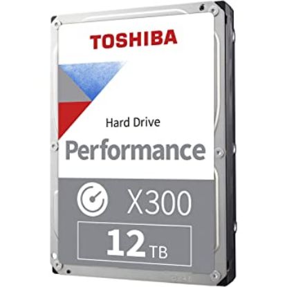 Picture of HDWG21CXZSTA Toshiba X300 12TB 7.2K RPM SATA 6GBPS 256MB Cache 3.5-inch Hard Drive. New Factory Sealed 3 Years Toshiba Warranty.