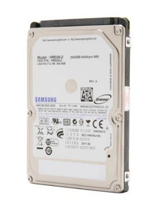 Picture of HM500JI Samsung Spinpoint M7 500GB 5.4K RPM 8MB Buffer SATA-II 2.5Inch Notebook Drive. Refurbished.