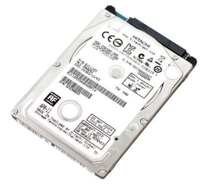 Picture of HTE721060G9AT00 Hitachi TravelStar 60GB 7.2K RPM 8MB Buffer 2.5 Inches Form Factor ATA-IDE Notebook Hard Drive. Refurbished.